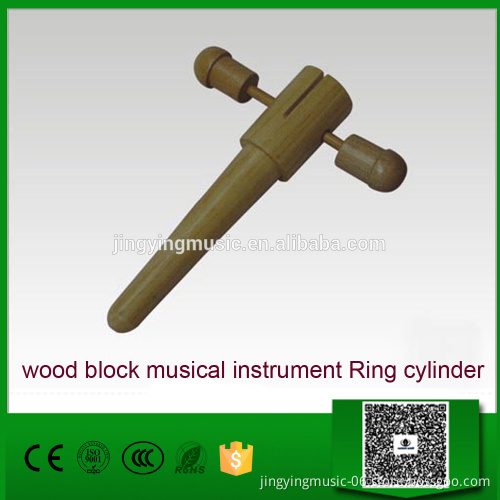 wood block musical instrument Ring cylinder